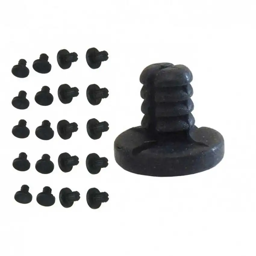 20PZ GOMMINI piedino POGGIA GRIGLIA PIANO COTTURA REX ELECTROLUX AEG 50252309005