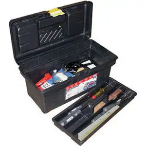 Cassette in polipropilene con 35 utensili per uso universale - 987