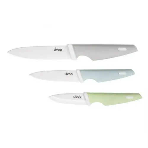 3 coltelli in ceramica - Livoo