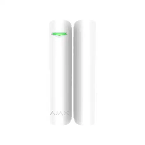 Ajax Rivelatore contatto magnetico Bianco con inclinazione 5% wireless con ingresso NC