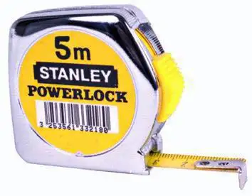FLESSOMETRO STANLEY POWERLOCK NASTRO 19 MM    5 M