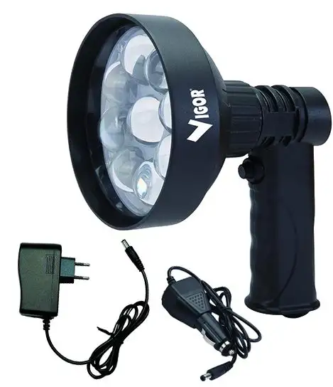 FARO VIGOR LED RICARICABILI CENSIMENTO NOTTURNO 27 WATT