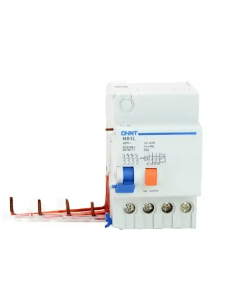 interruttore blocco differenziale quadripolare 230 400 vn tipo as idn 30 ma chint 51901 198434