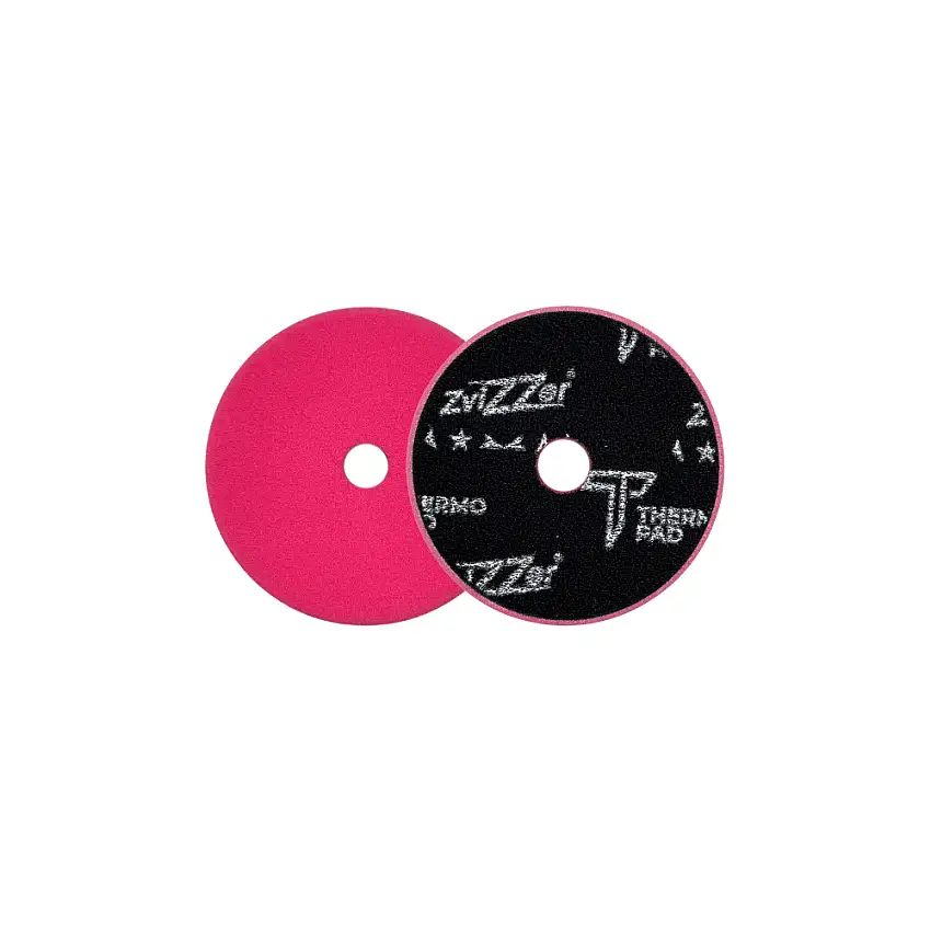 ZviZZer - Thermo Trapez Heavy Cut Pad red - Schleif-Pad rot 75mm