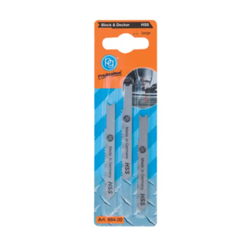 POGGI 685.00 3 LAME P/SEGHETTO ALTERN DENTI MEDI