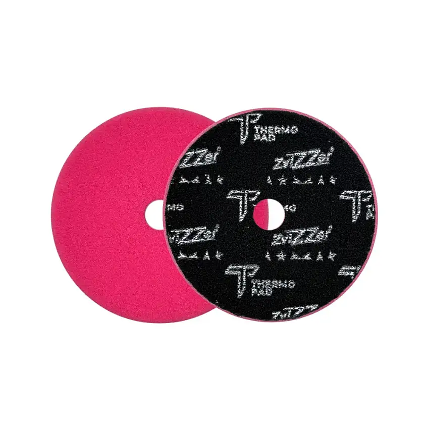 ZviZZer - Thermo Trapez Heavy Cut Pad red - Schleif-Pad rot 125mm